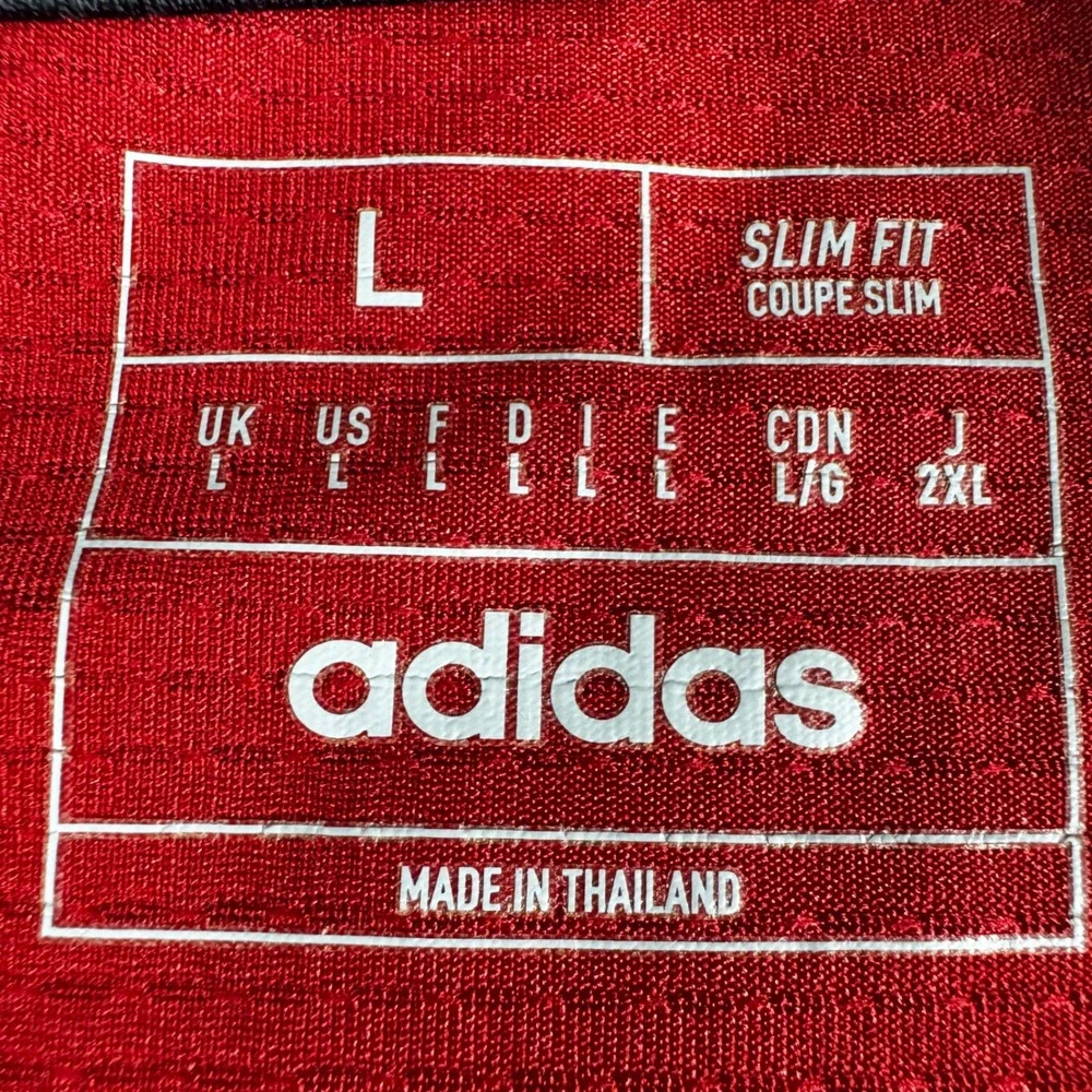 Adidas Atlanta United FC Jersey Mens L Red Black Excellent 2023/24 Authentic